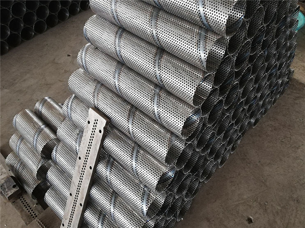 镀锌冲孔螺旋管 